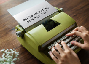 Online Marketing 2019 - Typewriter